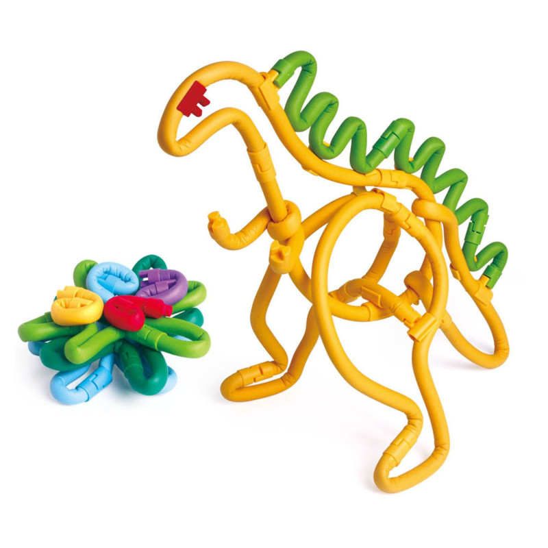 Clics - Spaghetteez 3D Art Flexible Building Sticks, 100pcs. 101002
