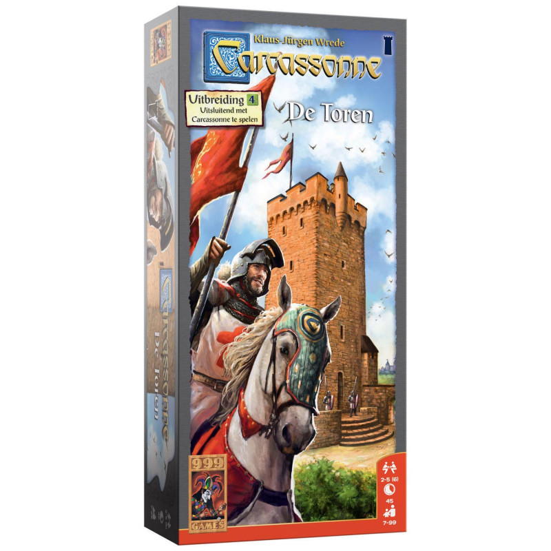 999GAMES Carcassonne - The Tower Board Game