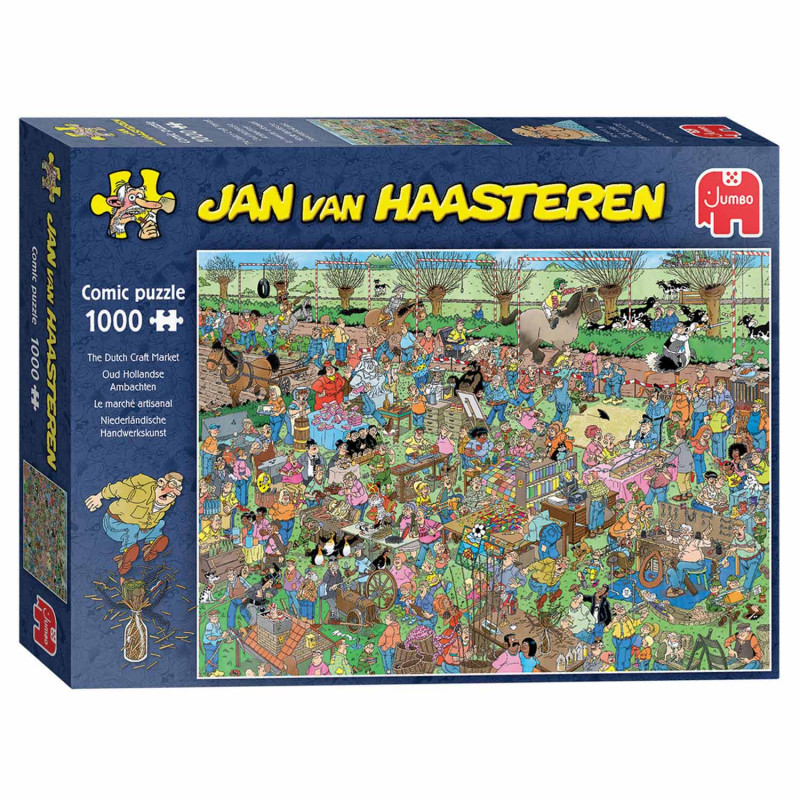 Jumbo - Jan van Haasteren Puzzle - Le marché artisanal 1000 pièces