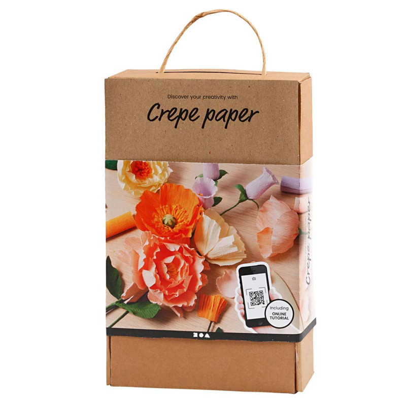 Creativ Company - Crepe Paper Flower Making Kit 97738