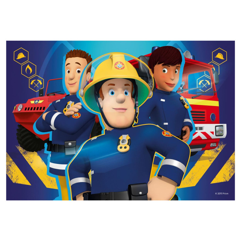 RAVENSBURGER Sam helps you get out of the fire, 2x24st.