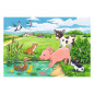 RAVENSBURGER Young animals in the countryside, 2x12st.