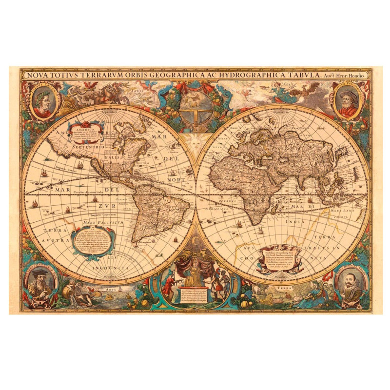 RAVENSBURGER Ancient world map, 5000st.