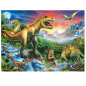 RAVENSBURGER Puzzle dinosaures 100 pièces XXL