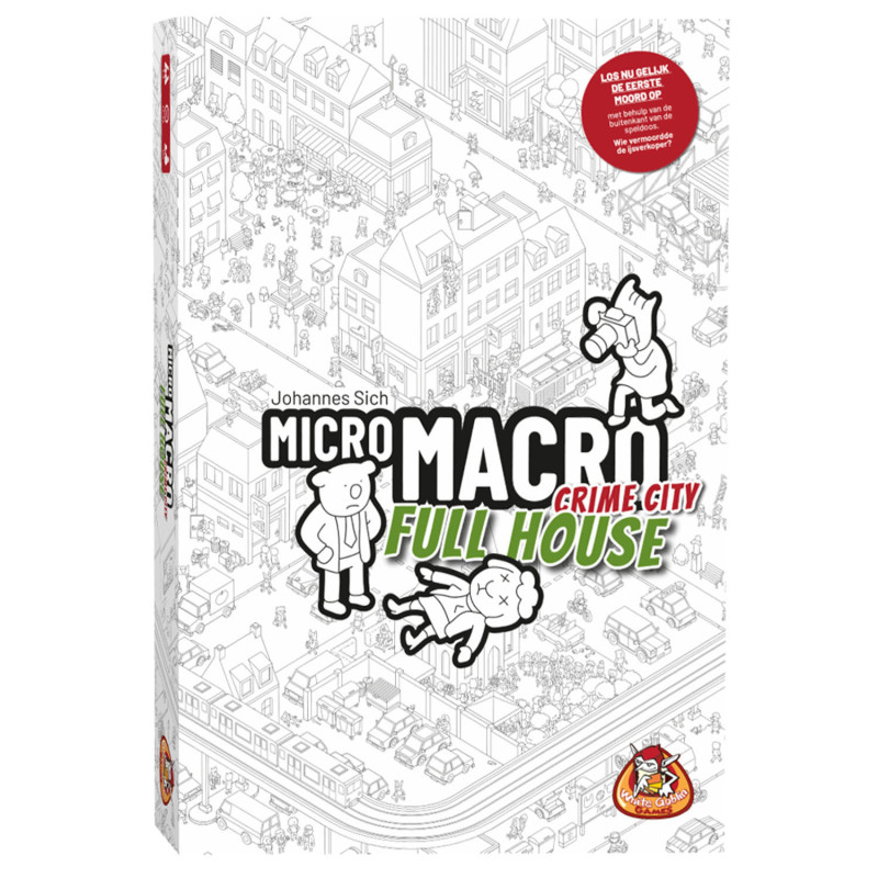 White Goblin Games - Micro Macro: Crime City Full House WGG2169
