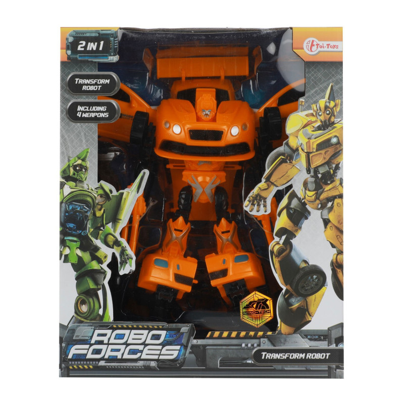 Roboforces Change Robot - Car Orange 30090Z