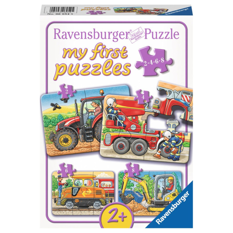 RAVENSBURGER At Work Puzzle, 4in1