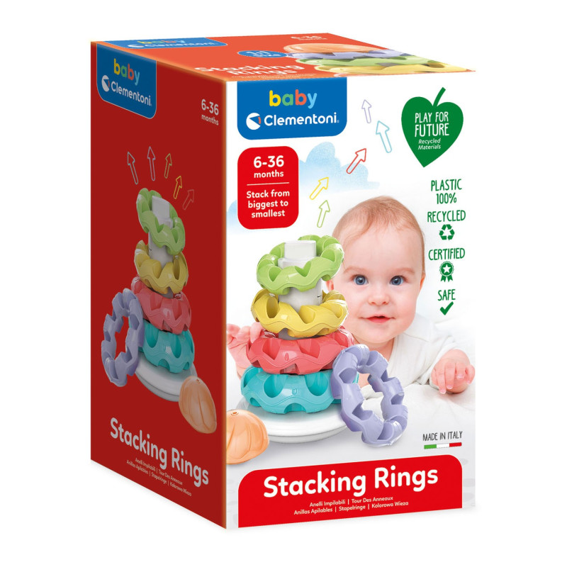 Clementoni Baby - Stacking Rings 17103