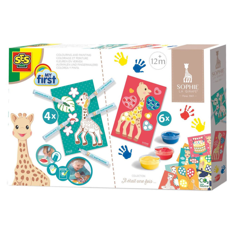 SES My First - Sophie la Girafe - Colors and Paints 14497