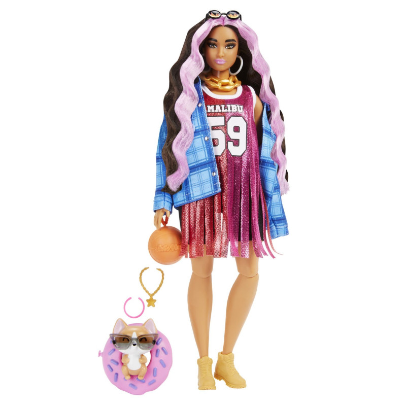 Mattel - Barbie Extra Doll - Basketball Jersey HDJ46