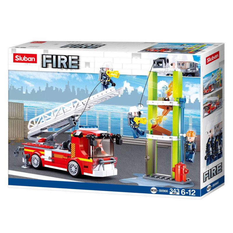Sluban Fire Department Ladder Truck Exercise M38-B0966