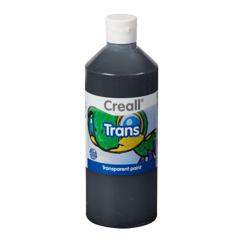 Creall Transparent Paint Black, 500ml 23029