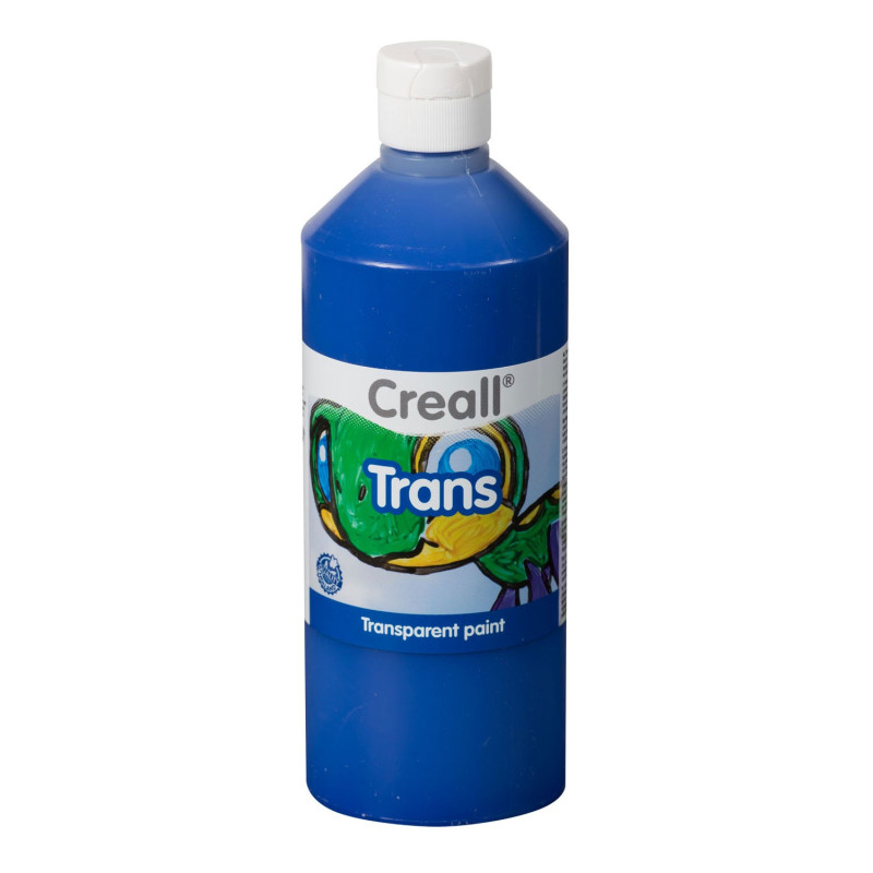Creall Transparent Paint Blue, 500ml 23025