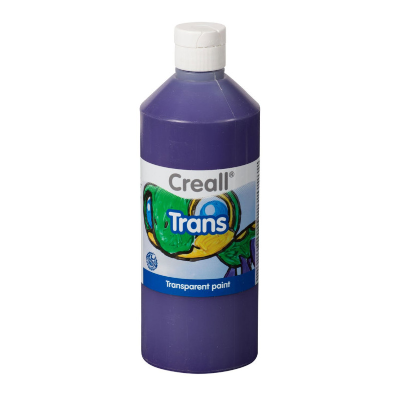Creall Transparent Paint Purple, 500ml 23024