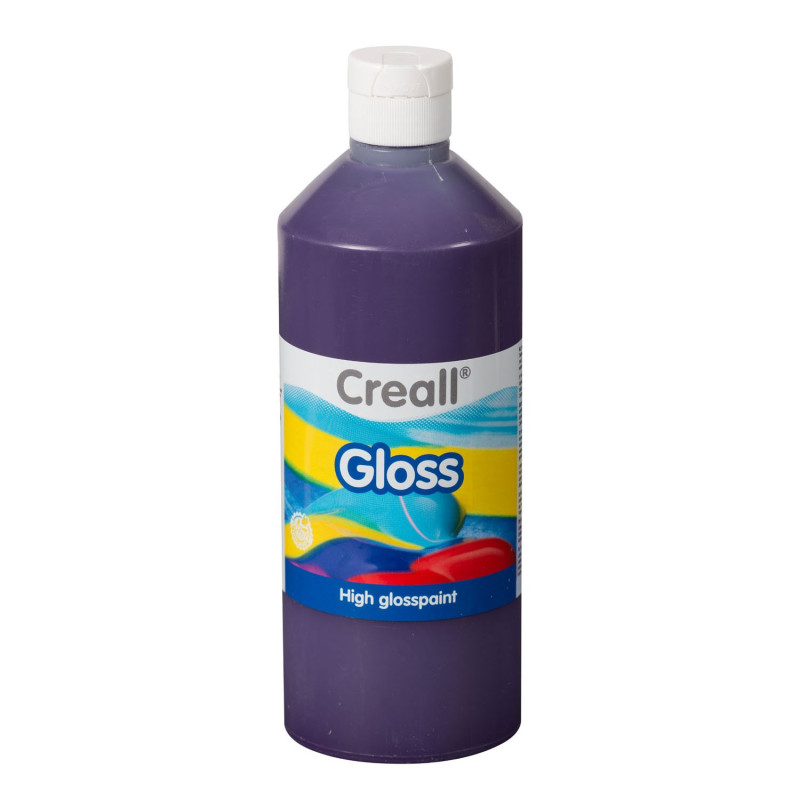 Creall Gloss Gloss Paint Purple, 500ml 01274