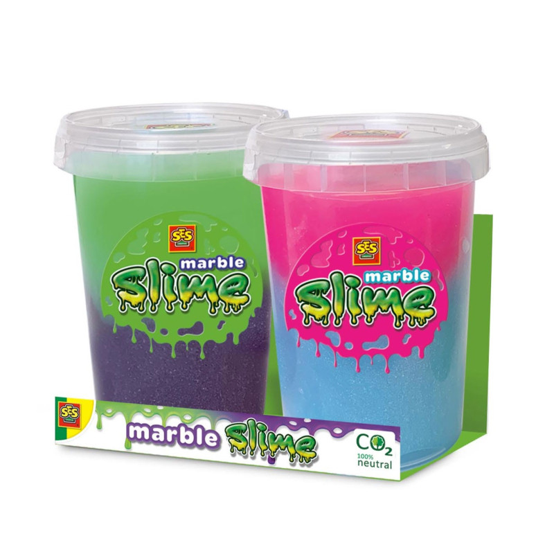 SES Marble Slime - Duo Pack, 400gr 15025