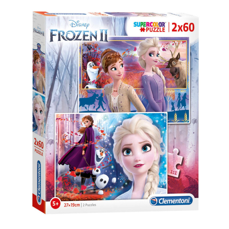 Clementoni Puzzle Disney Frozen 2, 2x60 pcs.