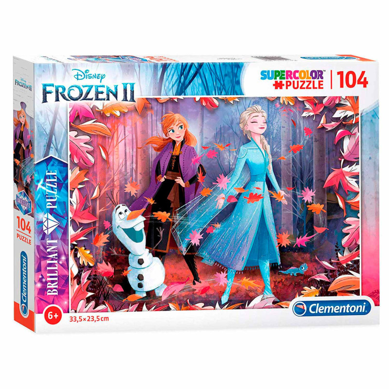 Clementoni Brilliant Puzzle Disney Frozen 2, 104st.
