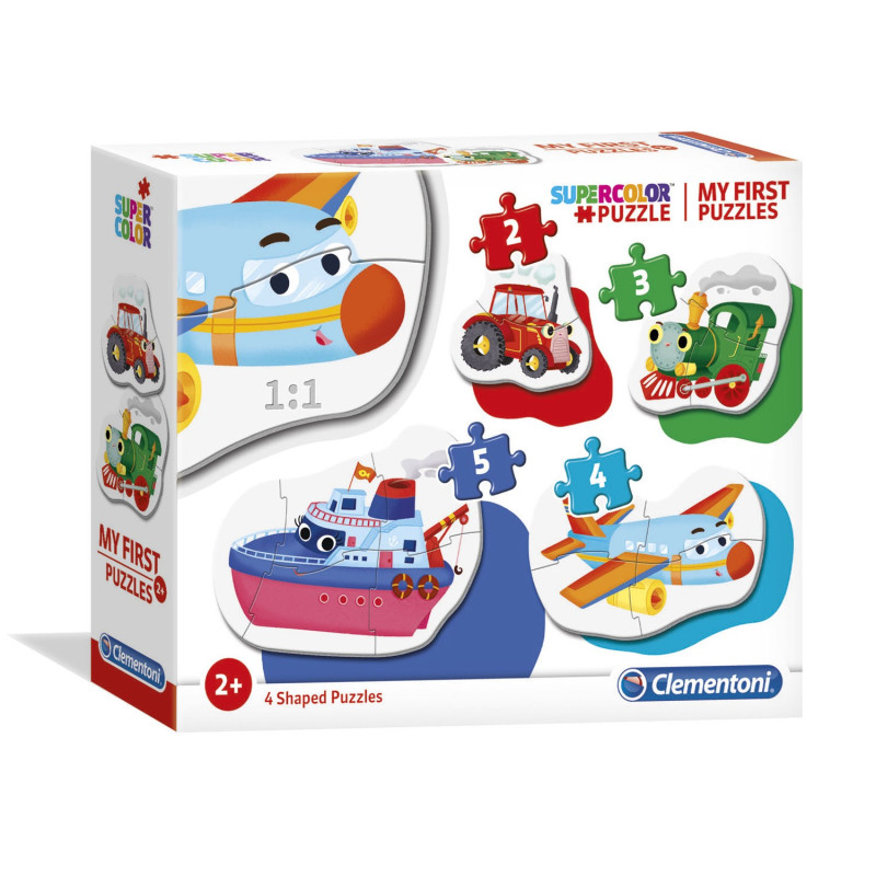 Clementoni My First Puzzles - Vehicles