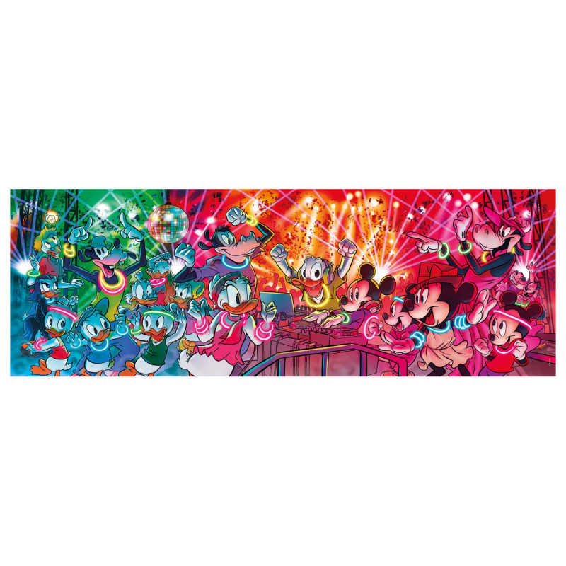 Clementoni Puzzle Panorama Disney Classic Mickey Mouse 1000 pièces
