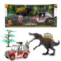 World of Dinosaurs Playset - Jeep with Dino 37503B