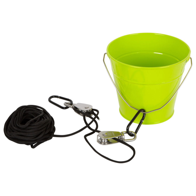 Small Foot - Bucket Green with Pulley 11905