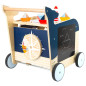 Small Foot - Wooden Activities Trolley Whale 11608