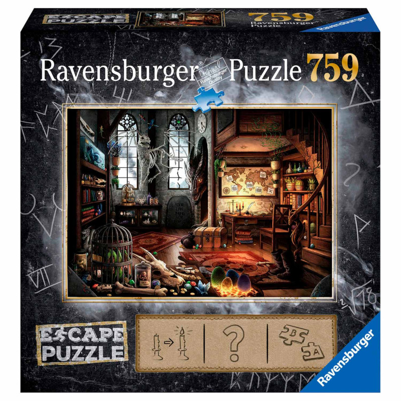 Ravensburger Escape Room Puzzle - Dragons Laboratory, 759st