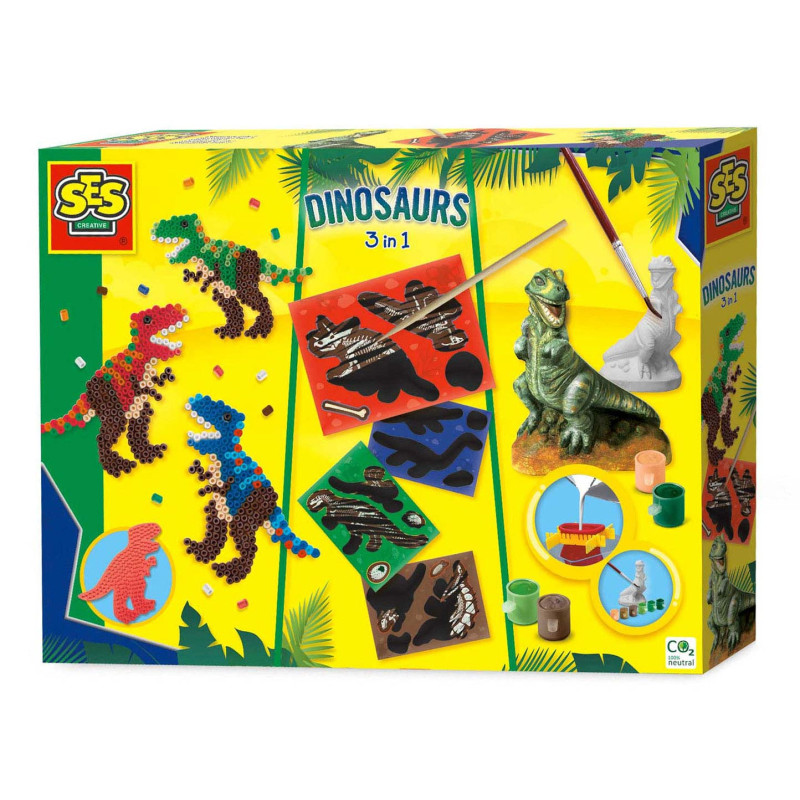 SES Dinosaurs 3in1 01409