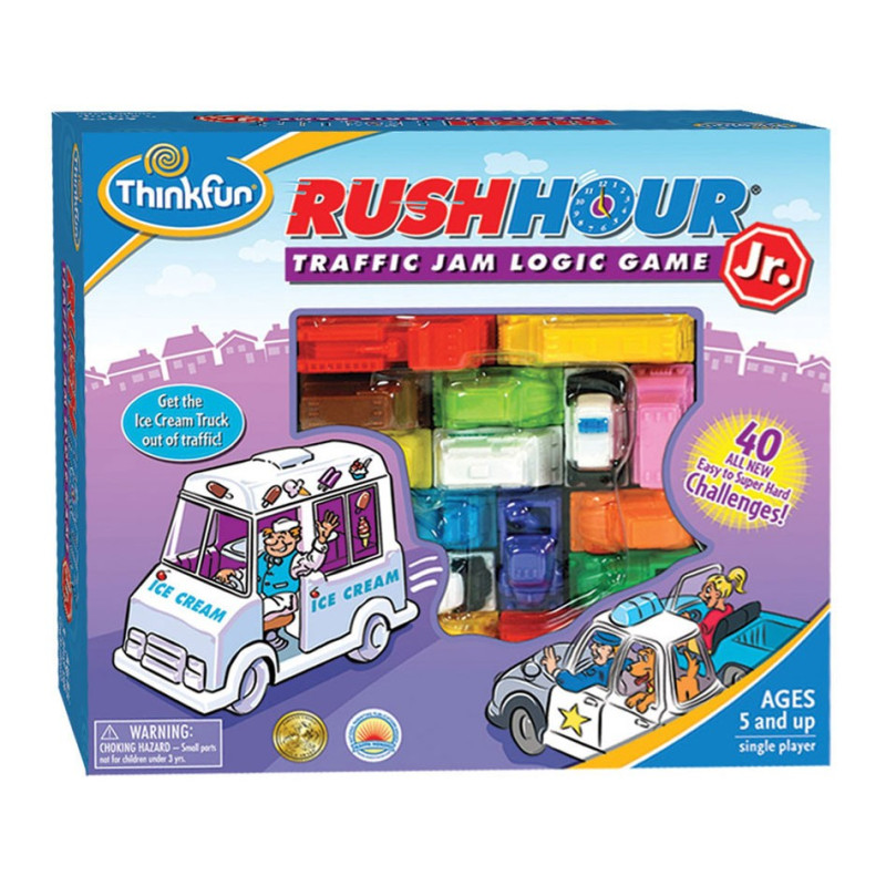 Ravensburger - ThinkFun Rush Hour Junior Thinking Game 764372