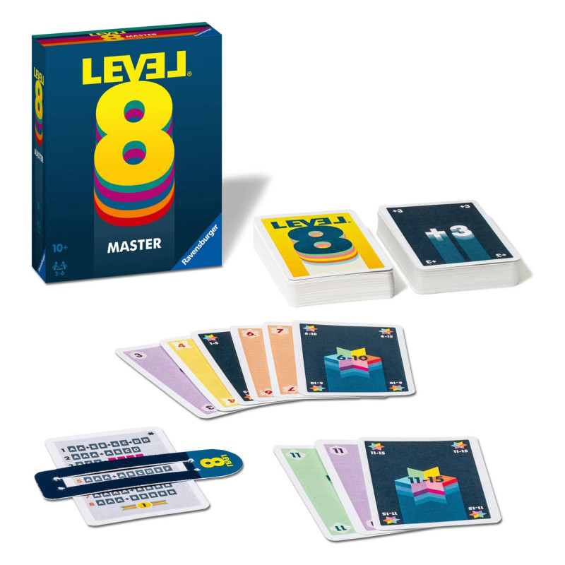 Ravensburger - Level 8 Master Card Game 208685