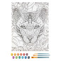 Grafix - Painting by Numbers Canvas - Tiger 150072