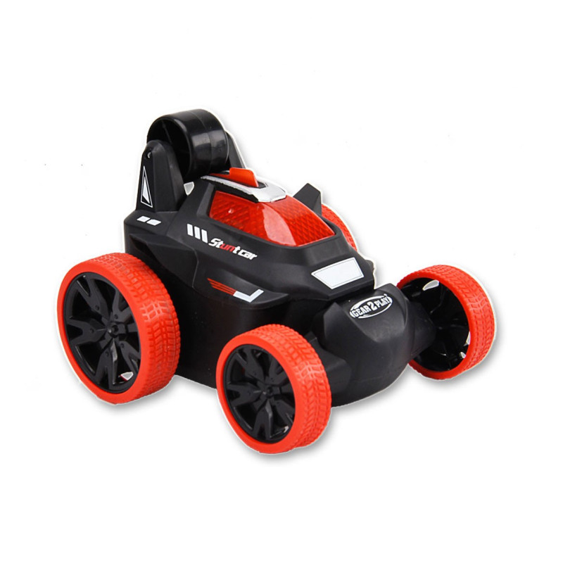 Gear2play - Gear2Play RC Stunt & Roll Controllable Car Red TR41609