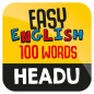 Headu Easy English 100 Words Farm, 108pcs. (AND) IT20997