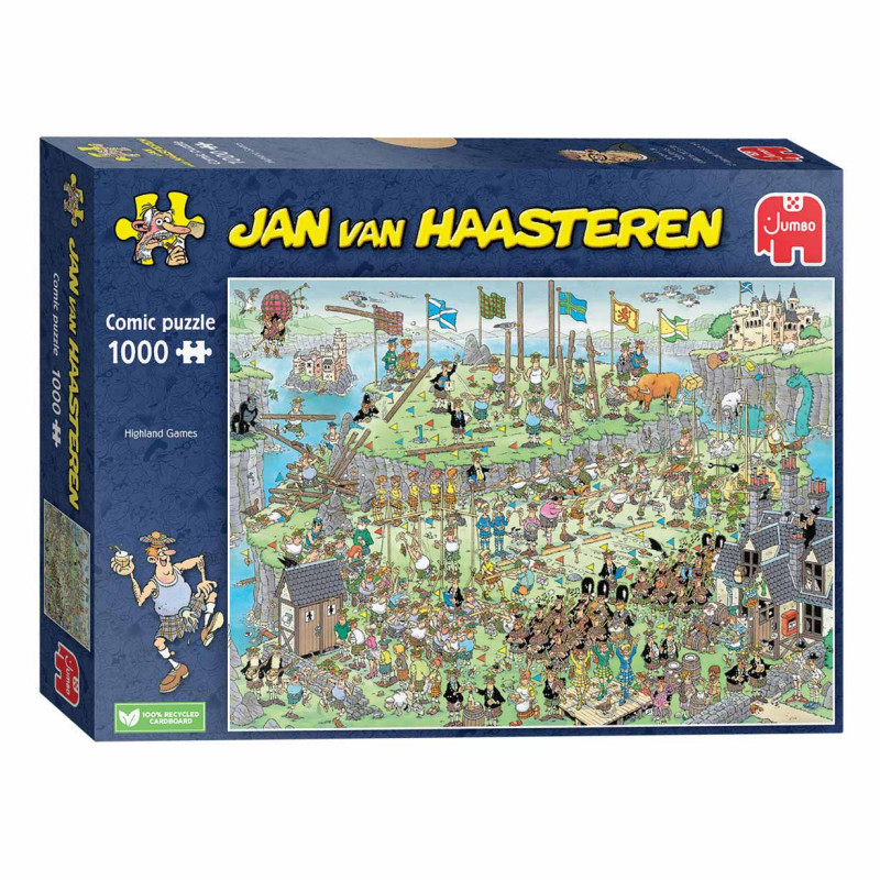 Jan van Haasteren Puzzle - Highland Games 1000 pièces