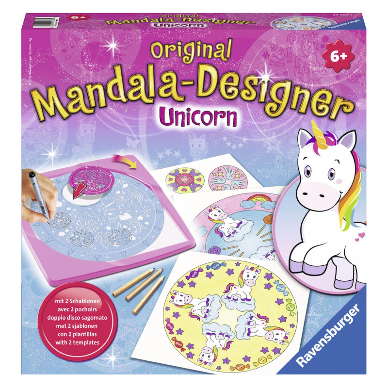 RAVENSBURGER Mandala-Designer 2in1 - Unicorn