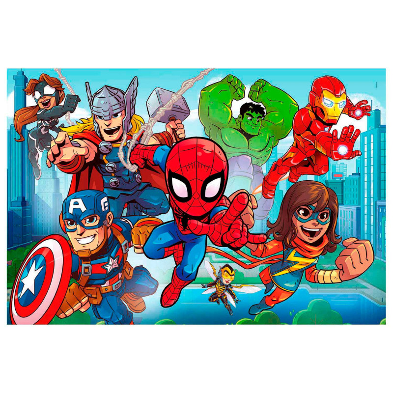 Clementoni Play for Future Maxi Puzzle - Superheroes, 24st.
