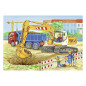 RAVENSBURGER On the Construction Site and Farm Puzzle, 2x12st.