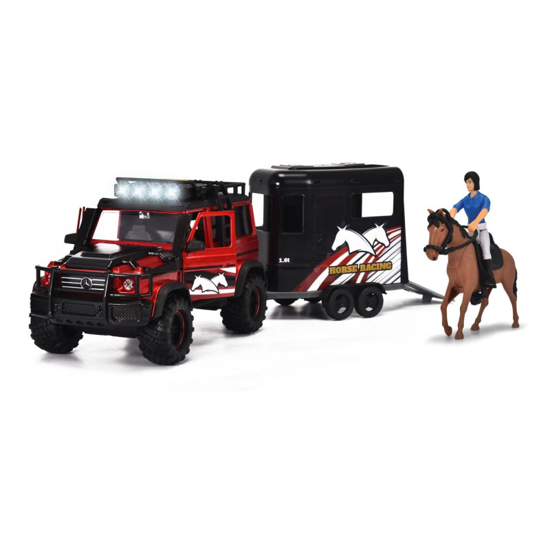 Dickie Jeep with Horse Trailer Playset 203837018