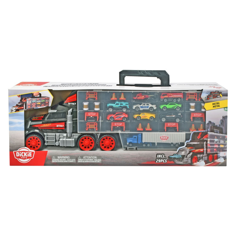 Dickie Truck/Storage Case with Cars 203749023