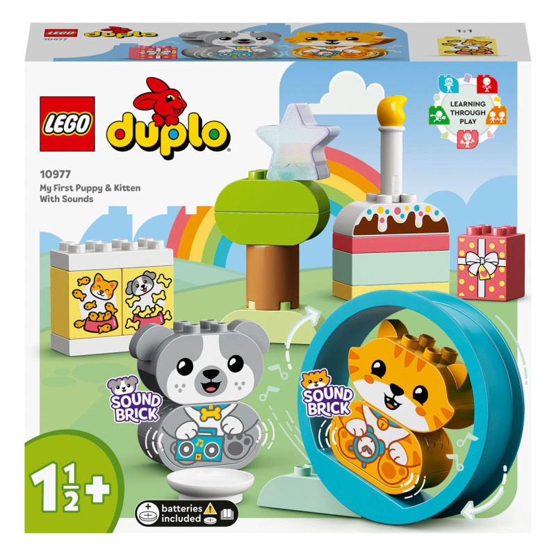 Lego Duplo - LEGO DUPLO 10977 My First Puppy & Kitten with Sounds 10977