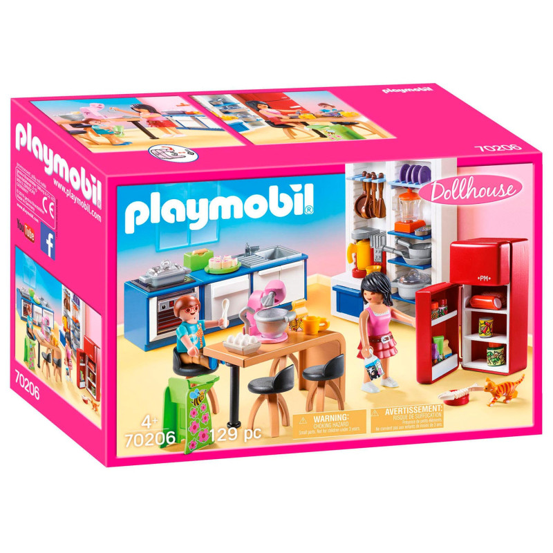 Playmobil Dollhouse 70206 Cuisine familiale