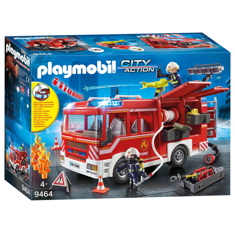 Playmobil City Action 9464 Fourgon d'intervention des pompiers