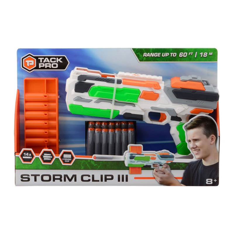Tack Pro® Storm Clip III with 14 darts