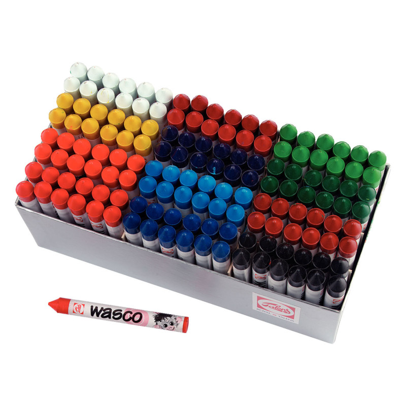 Talens Wasco Wax Crayon Bulk Pack, 144pcs. 95721145