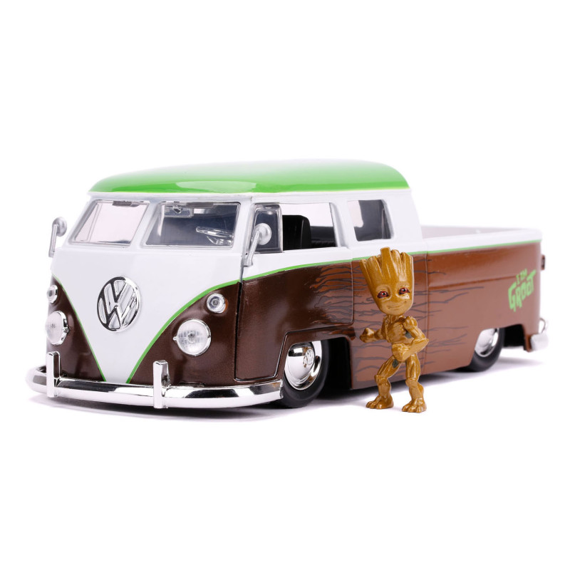 Jada Toys - Jada Marvel Groot 1963 Bus Pickup 1:24 253225013