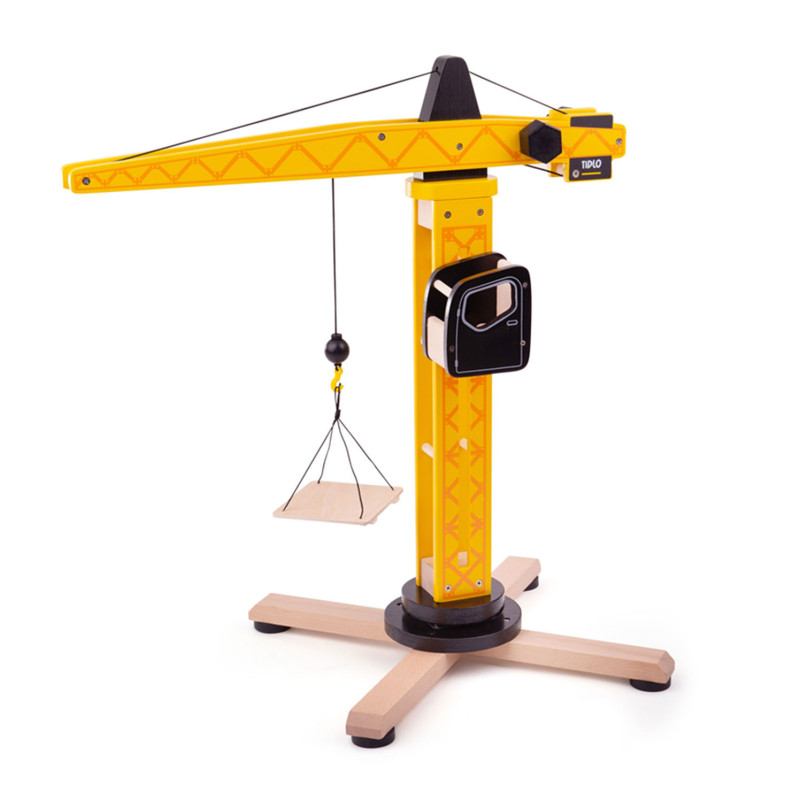 Bigjigs - Wooden Crane Machine T0411