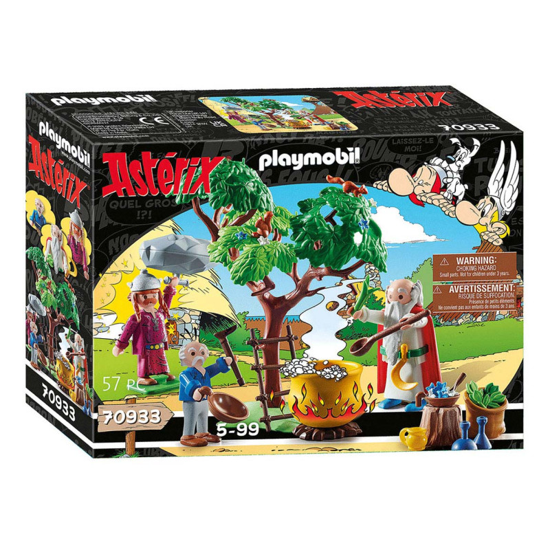 Playmobil Astérix 70933 Panoramix et le chaudron de Potion Magique