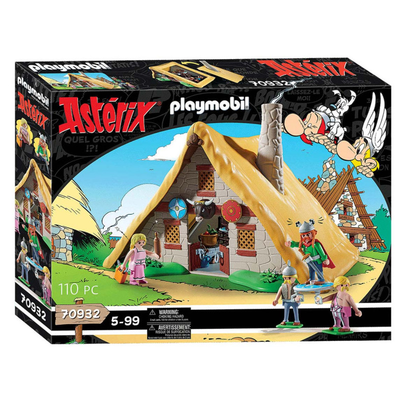 Playmobil Astérix 70932 La hutte d'Abraracourcix