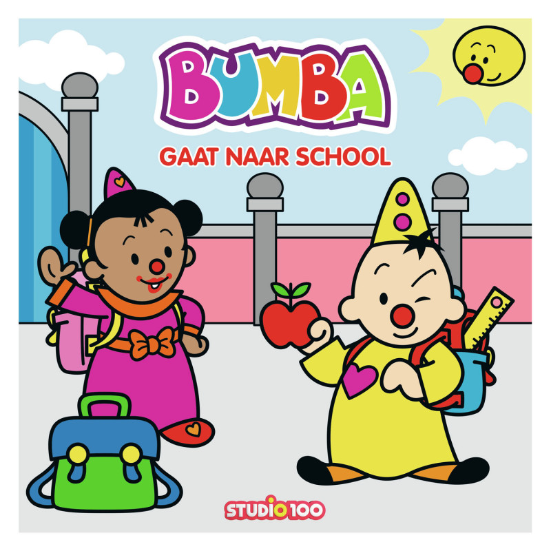 Studio 100 - Bumba Cardboard Book - School BOBU00003930